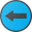 Turn left Symbol 64x64