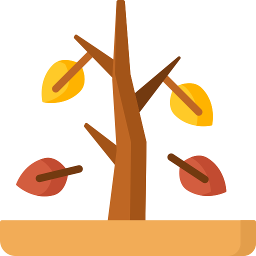Dry tree icon