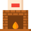 Fireplace icon 64x64
