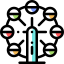Ferris wheel icon 64x64