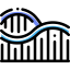 Roller coaster icon 64x64