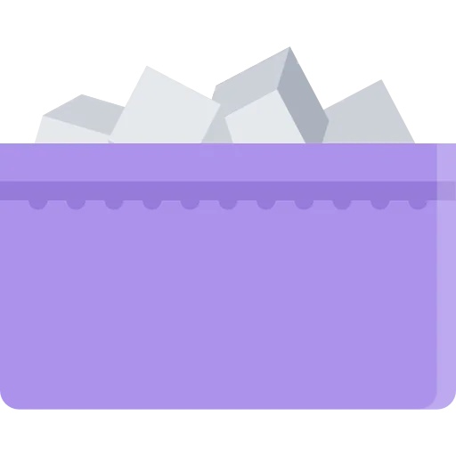 Sugar cube icon