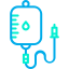 Blood transfusion icon 64x64