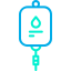 Blood transfusion icon 64x64