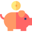 Piggy bank icon 64x64