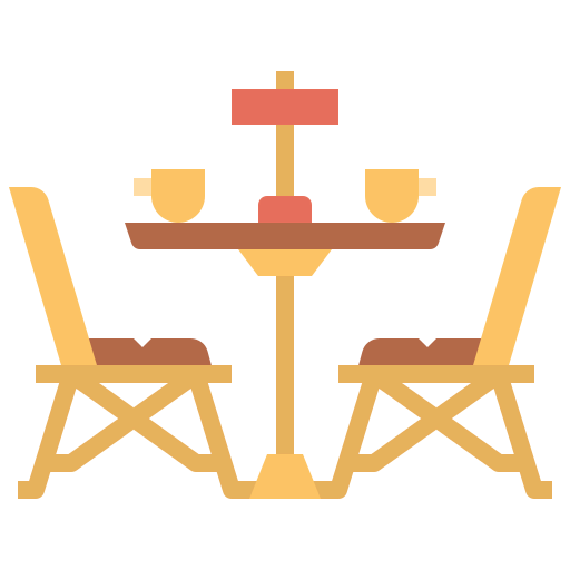 Dinner table icon