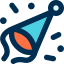 Party hat icon 64x64