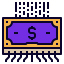 Dollar bill ícone 64x64