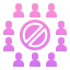 Avoid crowds icon 64x64