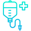 Blood transfusion icon 64x64