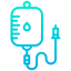 Blood transfusion icon 64x64