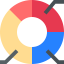 Pie chart icon 64x64