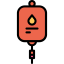 Blood transfusion icon 64x64