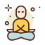 Lotus position icon 64x64