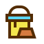 Sand bucket іконка 64x64
