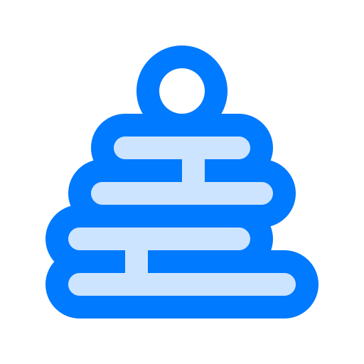 Stacking rings icon