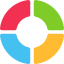 Pie chart icon 64x64