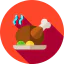 Roast chicken icon 64x64