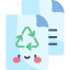 Paper recycle icon 64x64