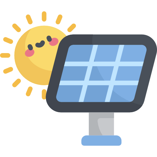 Solar panel icon
