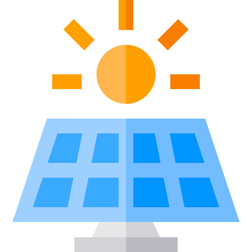 Solar panel icon
