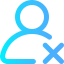 Remove user icon 64x64