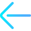 Left arrow icon 64x64