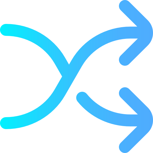 Shuffle icon