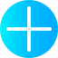 Plus icon 64x64