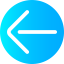 Left arrow icon 64x64