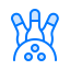 Bowling pins Ikona 64x64