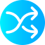 Shuffle icon 64x64