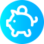 Piggy bank icon 64x64
