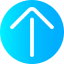Up arrow icon 64x64