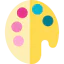 Paint palette icon 64x64