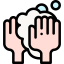 Washing hands icon 64x64
