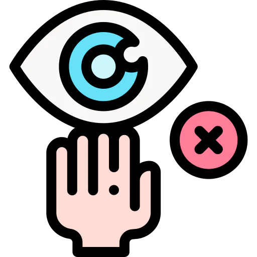 Do not touch icon