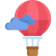Hot air balloon icon 64x64