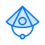Bamboo hat icon 64x64