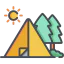 Tent icon 64x64