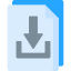 Down arrow icon 64x64