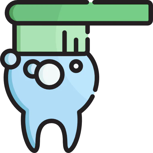 Brushing teeth icon