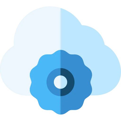Cloud computing icon