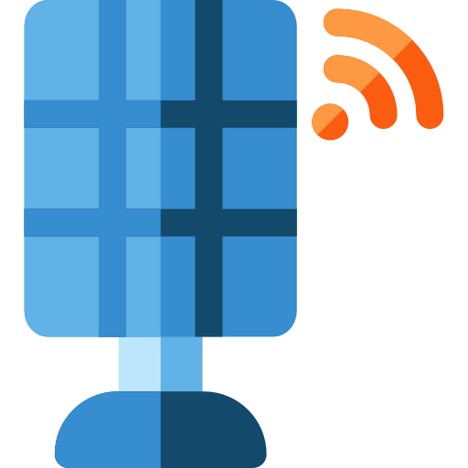 Solar panel icon
