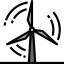 Wind energy ícono 64x64