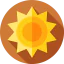 Sun icon 64x64