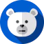 Polar bear icon 64x64