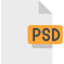 Psd file іконка 64x64