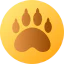 Bear paw icon 64x64