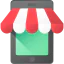 Online shop icon 64x64